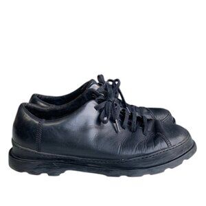 Camper Brutus Shoes Men’s Black Leather Lace Up Formal Dress Comfort Wear‎ 9/9.5